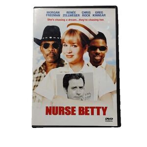 Nurse Betty DVD Movie R 2001 Comedy Romance Morgan Freeman Renee Zellweger